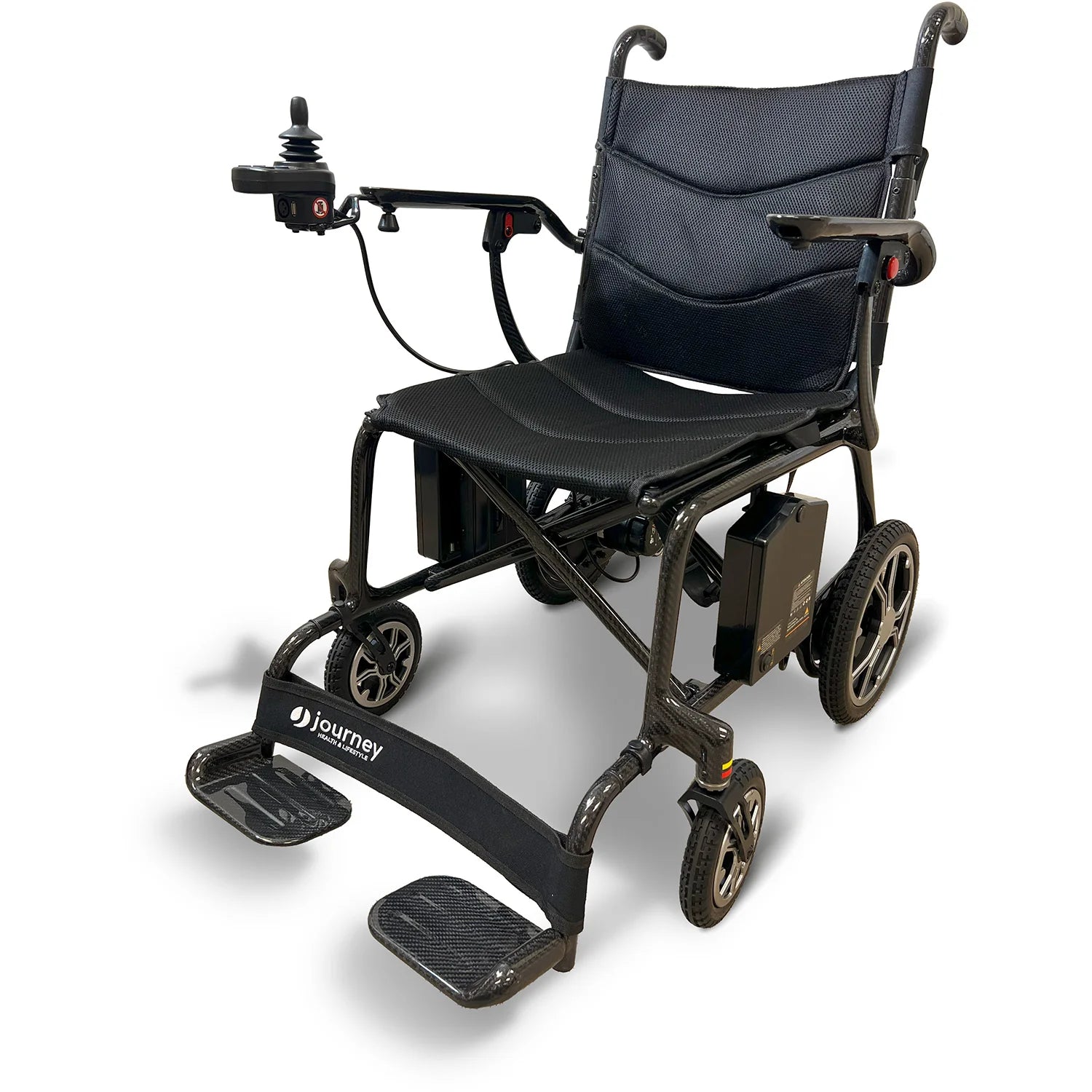 Journey Air Elite Lightweight Folding Power Chair with Carbon Fiber Frame 08642