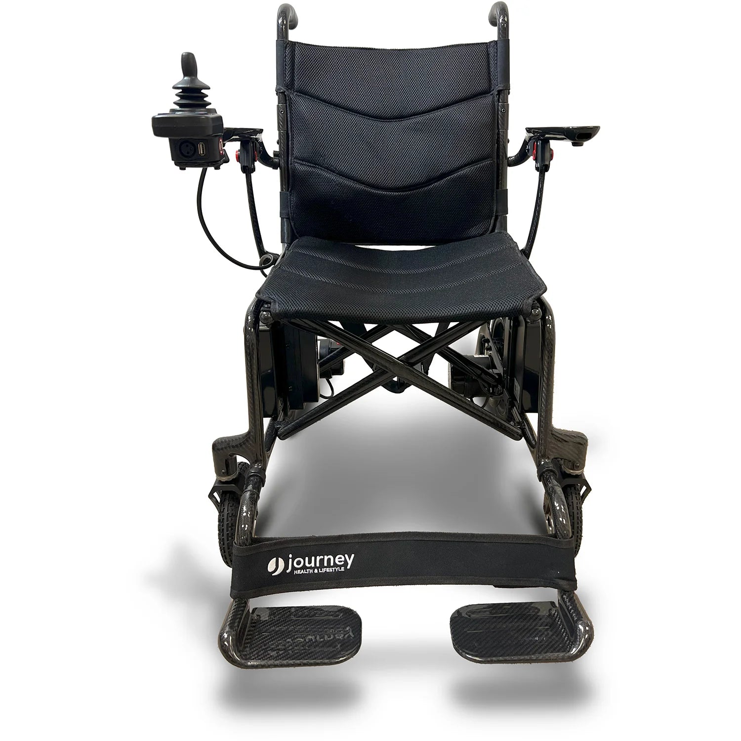 Journey Air Elite Lightweight Folding Power Chair with Carbon Fiber Frame 08642