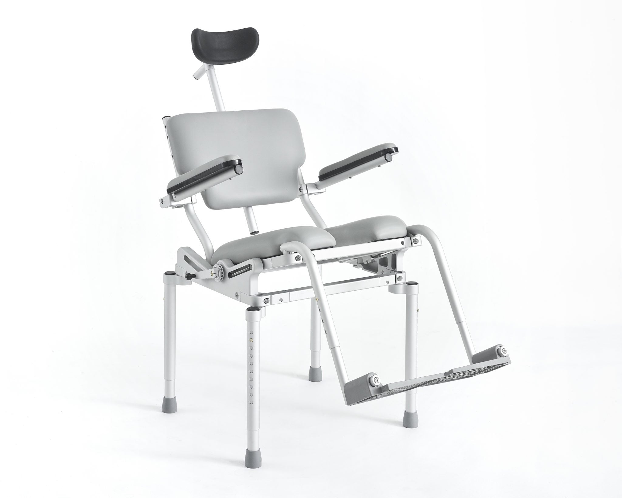 Nuprodx Stationary tilt-in-space shower and commode chair MC3000Tilt