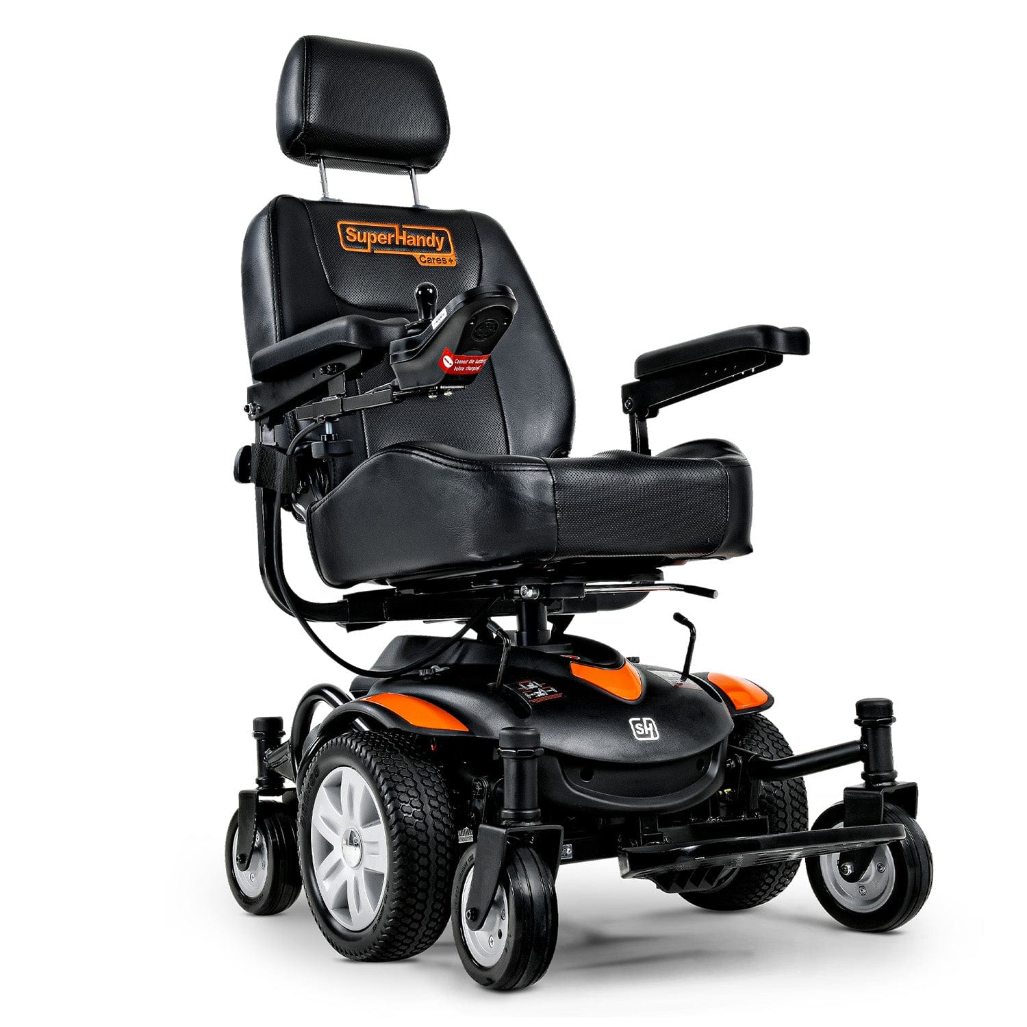 SuperHandy GoRide CRX Powerchair - 300 lb Capacity, Mid-Wheel Drive, 12.8 Mile Range GUT171